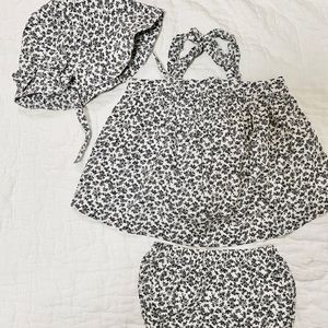 Janie and Jack girl 3 pc set- 18-24m